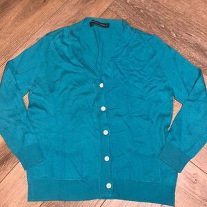 Samantha Sung Cashmere & Silk Blend Cardigan